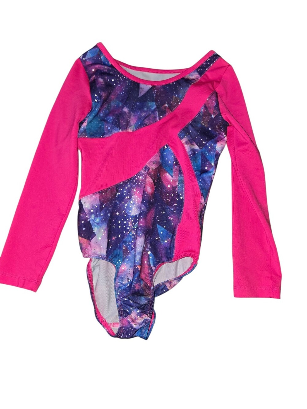 7/6/48. Girls' Galaxy Print Leotard(PRICE IS FIRM IF YOUR JUST BUYING THIS ITEM)